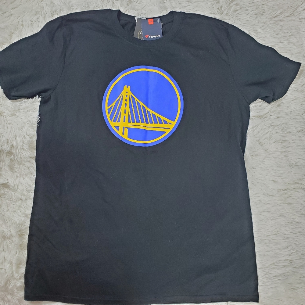 Golden State Warriors NBA Steph Curry Black Shirt Large NWT